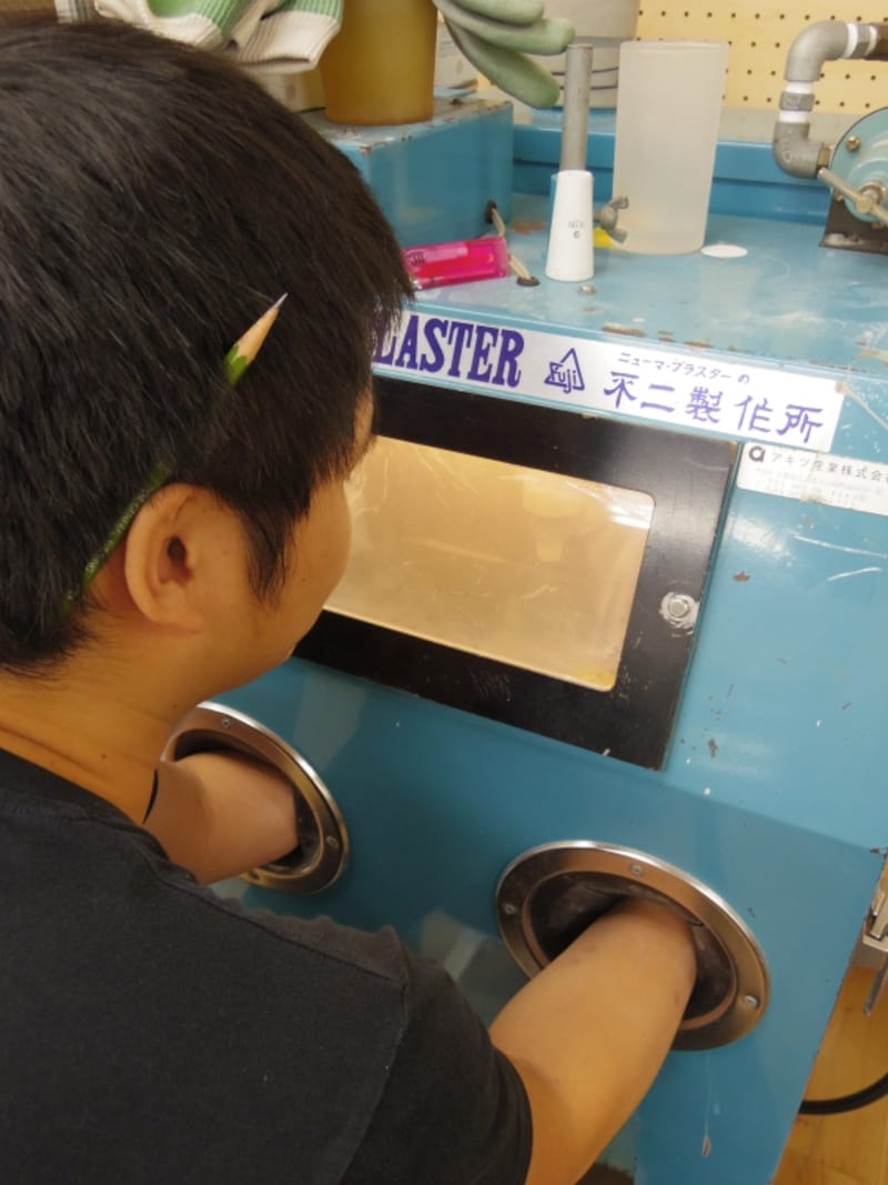 サンドブラスト加工