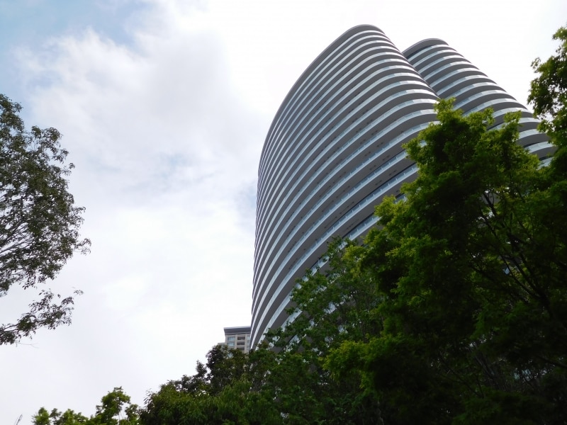 「パークコート青山 ザ タワー」の外観