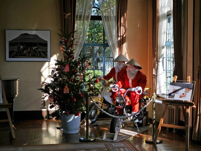 ベーリック・ホールのテーマ国は「ベトナム社会主義共和国」(2016年12月2日撮影)