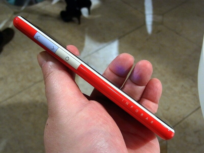 マルチな機能に切り替わる左サイドのファンクションキー