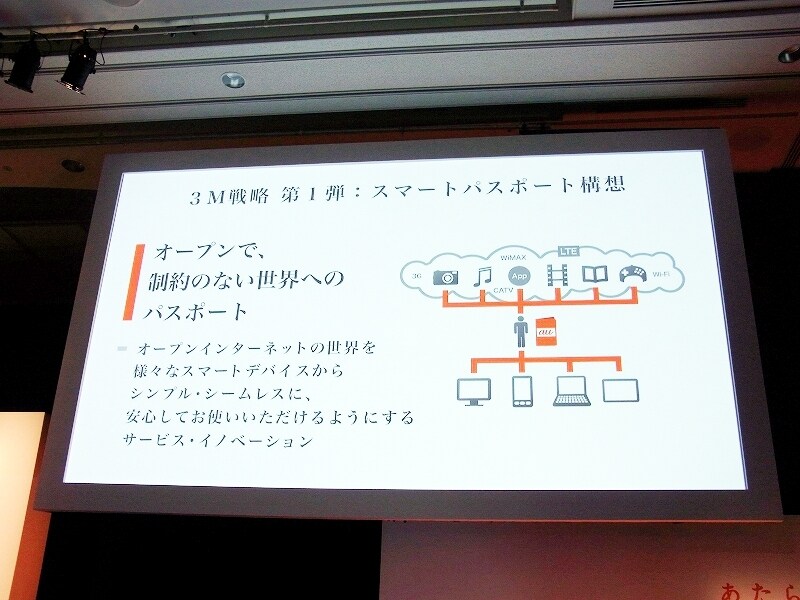スマートパス構想でインターネットが使えるスマートフォン環境を拡大
