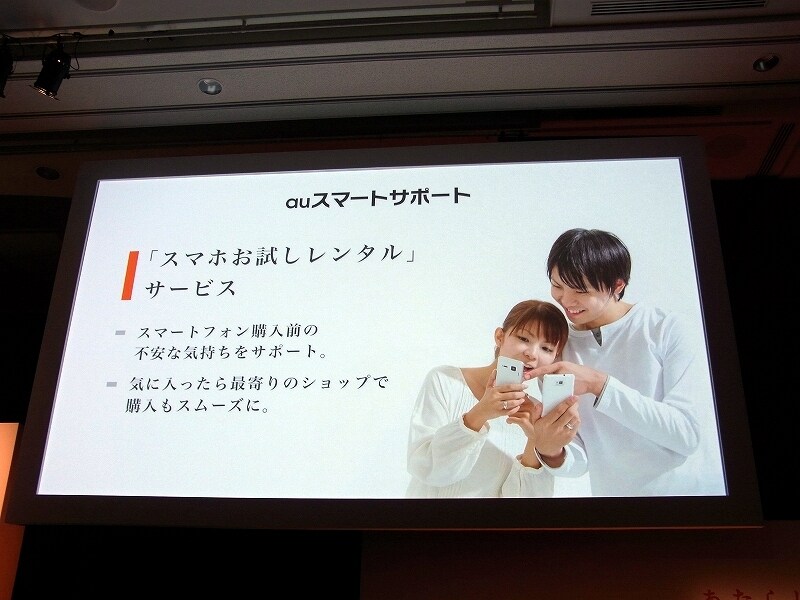 購入前に使って確認できるスマホお試しレンタル