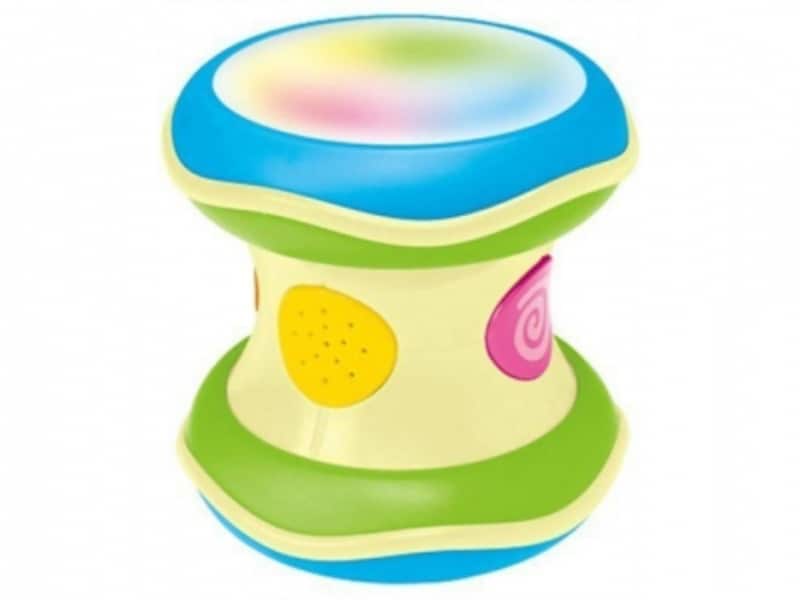 赤ちゃんが大好きな光と音がたくさん楽しめます