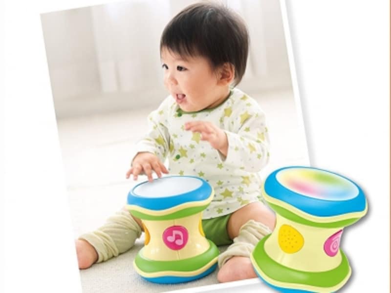 大、小の音量切り替えスイッチ付き