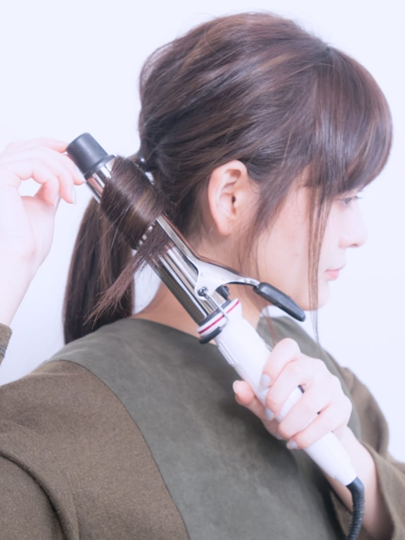 髪の量が少ない方は2束程度でOK