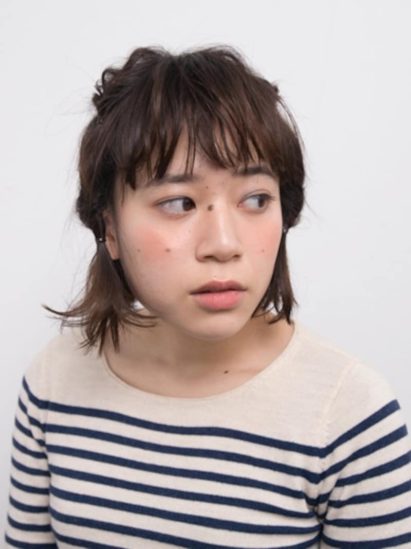 くるりんぱハーフアップ応用編