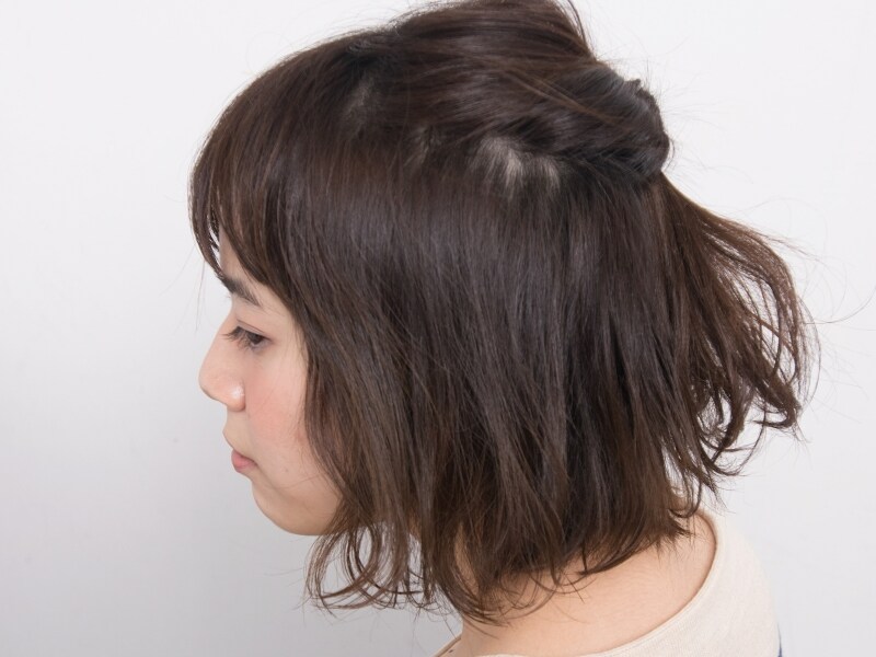 一番基本の簡単くるりんぱの作り方