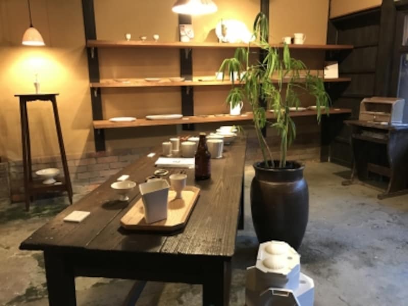 店内の様子。元のまま、あまりいじっていないとのこと。