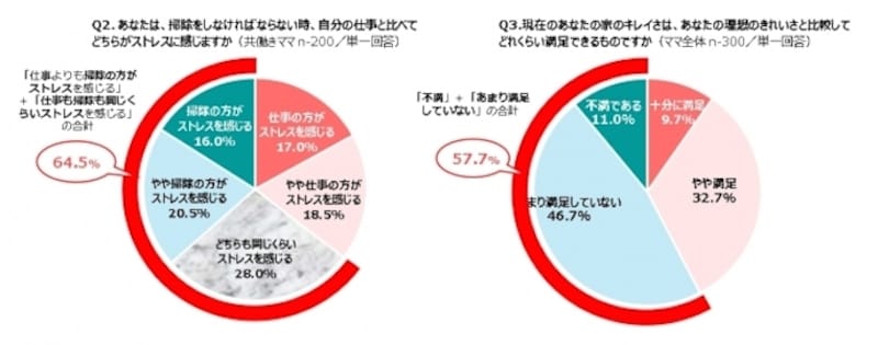 自分の掃除に満足？