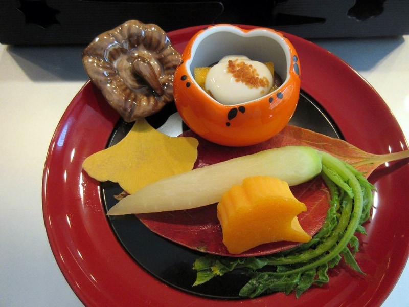 季節の前菜三種