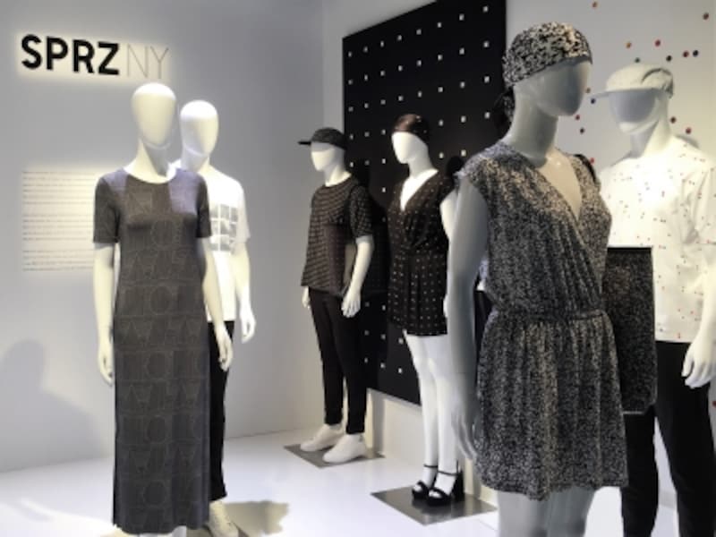 今季は幾何学柄が多い、ニューヨーク近代美術館MoMAとコラボレーションした「SPRZ NY（サプライズニューヨーク）」