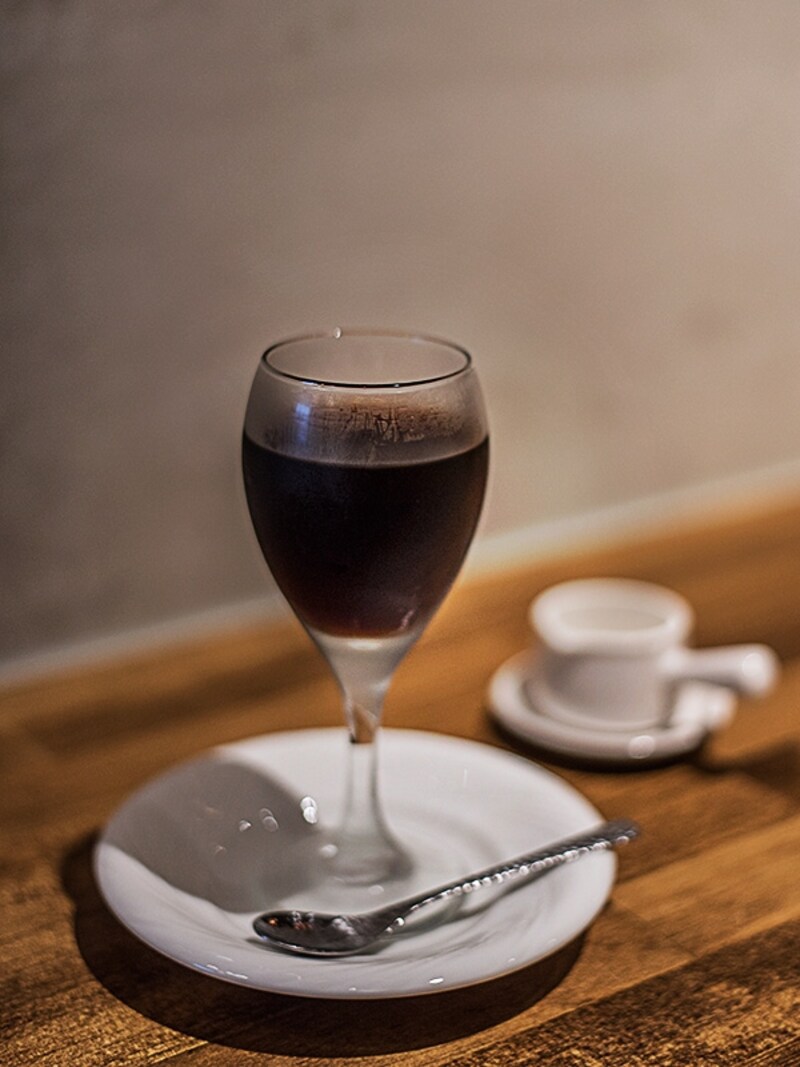 コーヒーのおいしさそのままのコーヒーゼリー