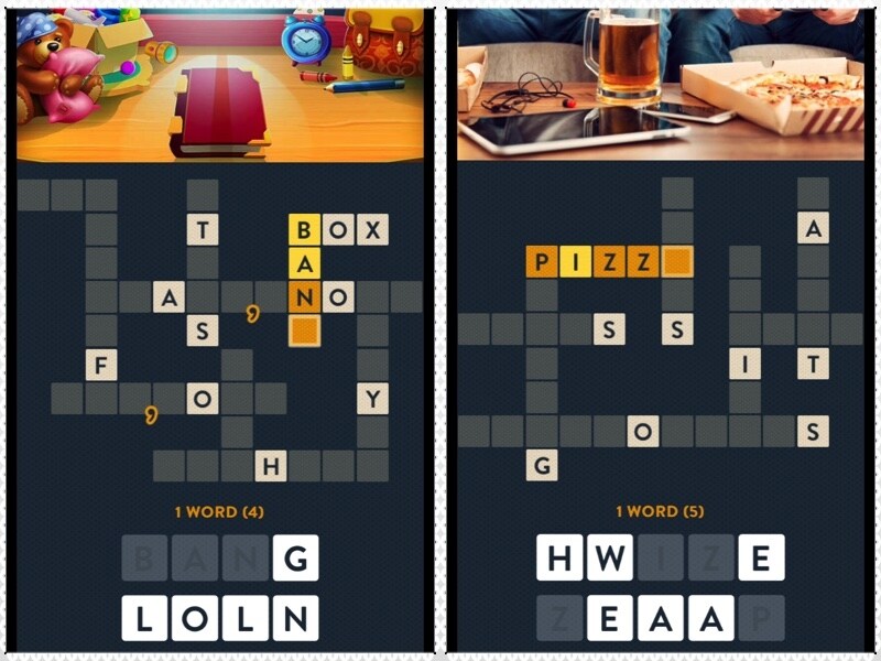 Wordalot Expressのゲーム画面