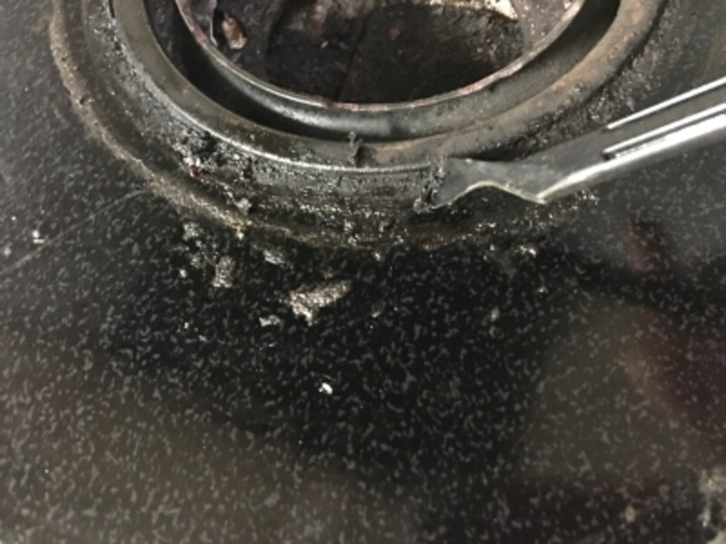 掃除がしにく場所も、この通りゴリゴリといけます