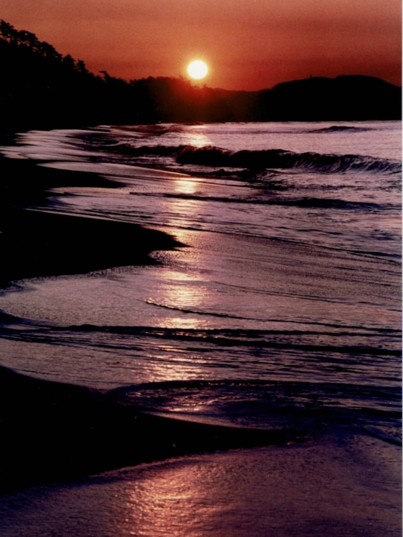 良い1年になりますように!(七里ヶ浜にて)