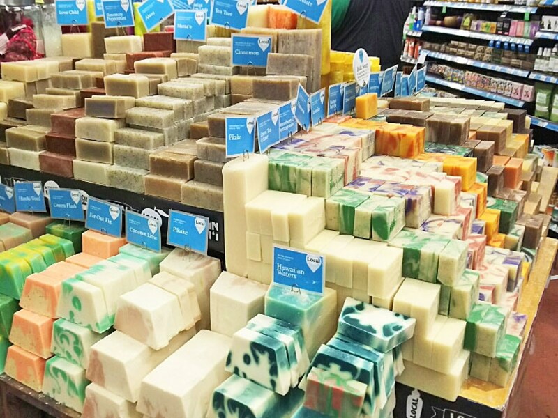 メイドインハワイにこだわったホールフーズの量り売りせっけん