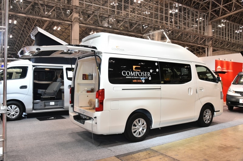 ぱっと見てもキャンピングカーには見えない？