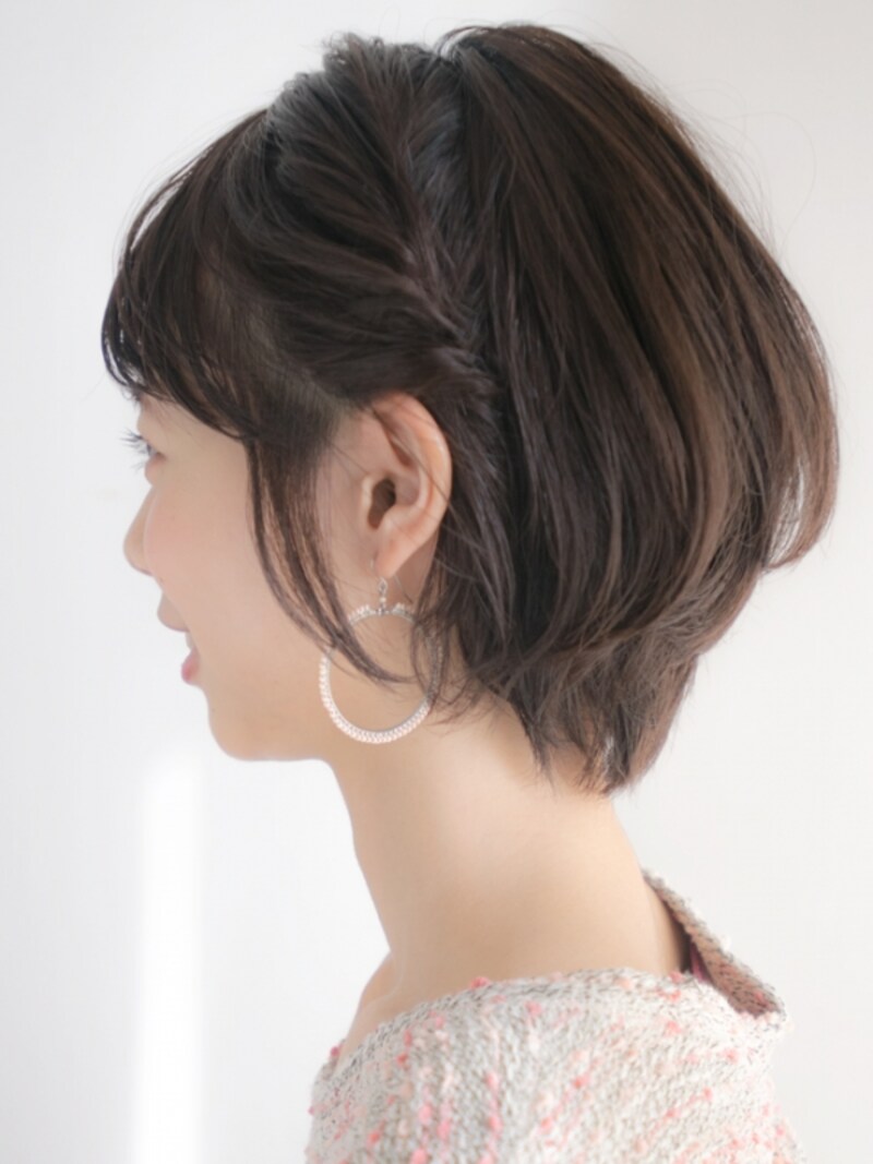 セミウェットツイストショートアレンジ