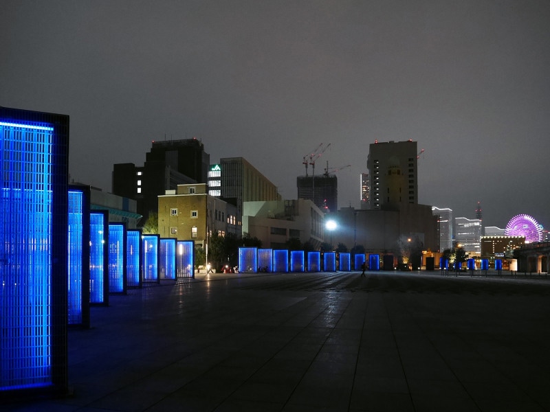 与謝野晶子のバトルシーンに登場する、象の鼻パーク(2018年12月2日撮影)