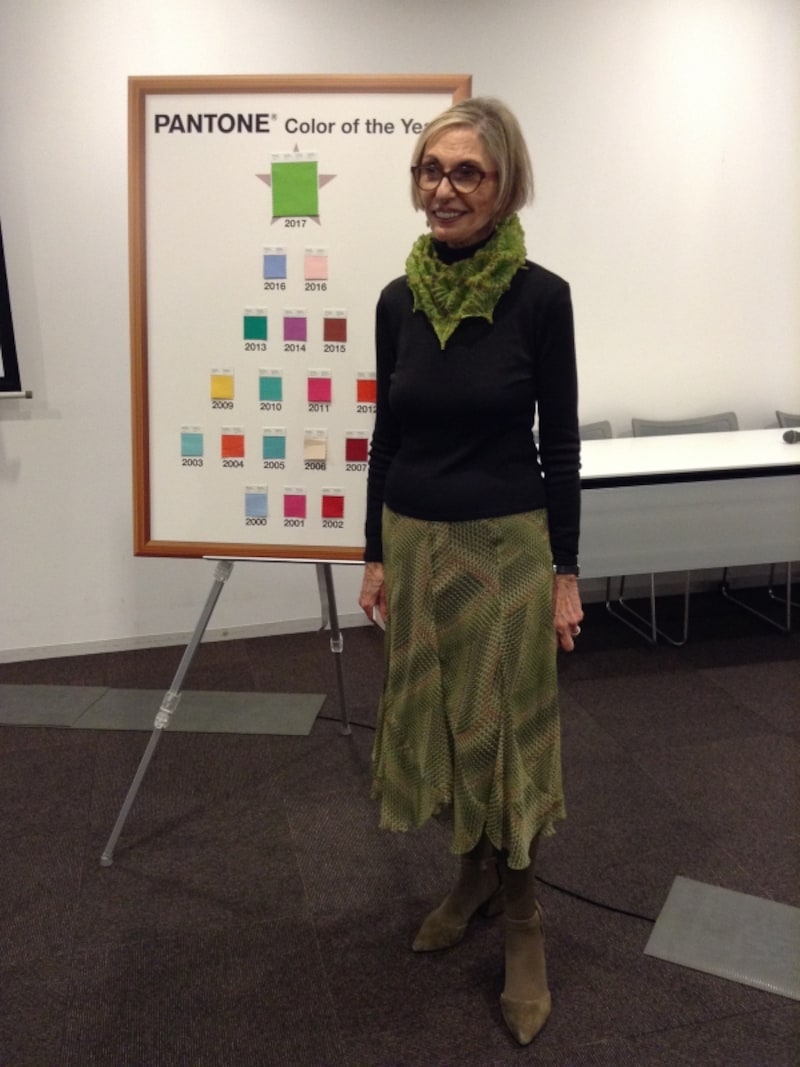 1995年よりパントン・カラー・インスティテュート・エグゼクティブ・ディレクターを務める、リアトリス・アイズマン氏