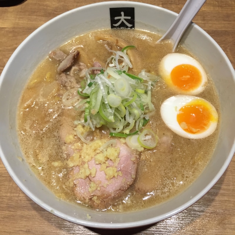 大島undefined味噌ラーメン
