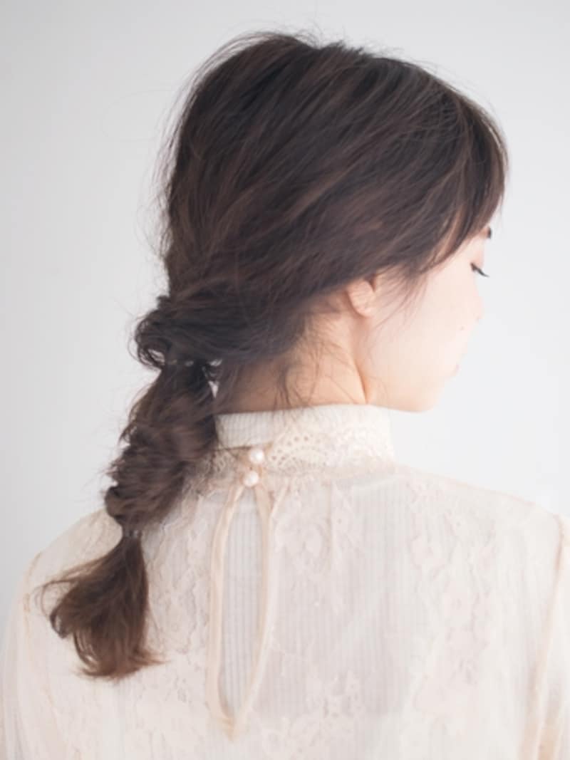 フィッシュボーンアレンジのやり方