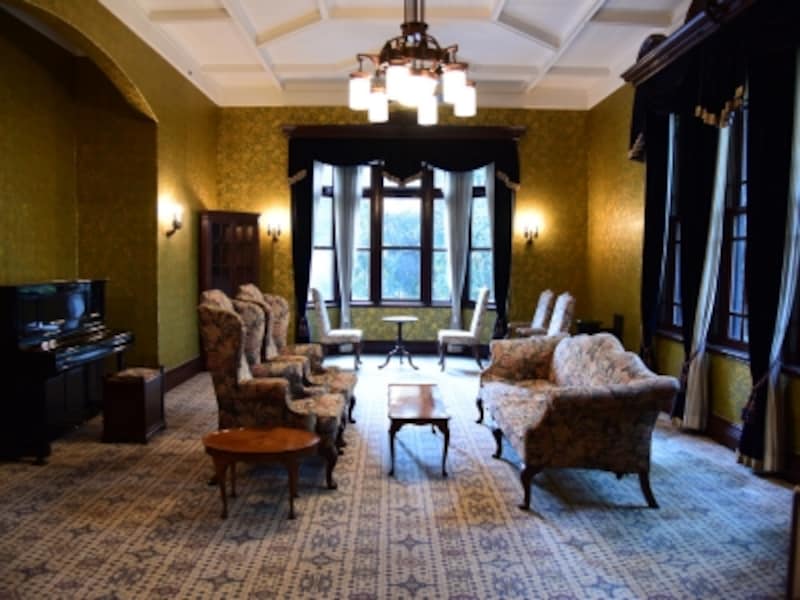 旧・呉鎮守府司令長官官舎の内部