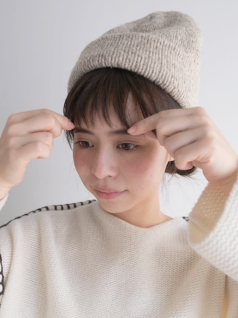 ワックスは少量でOK