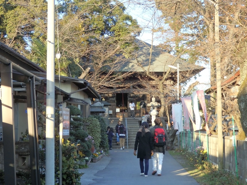 秩父札所17番定林寺の正面