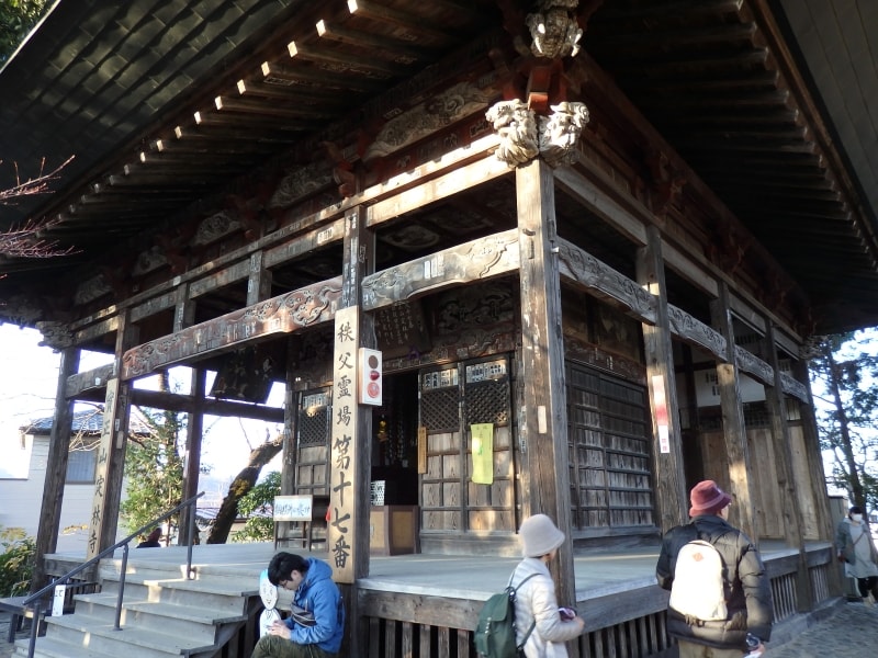 秩父札所17番定林寺の観音堂