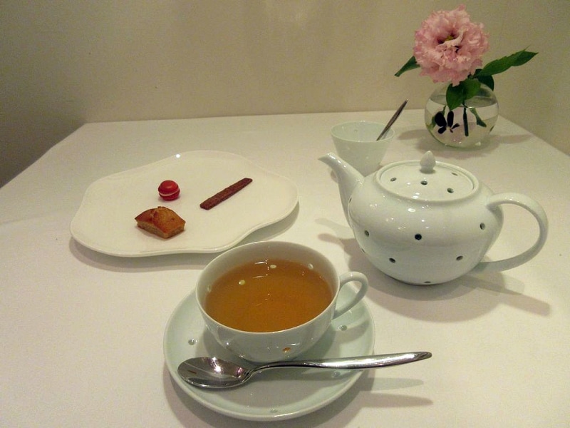 小菓子と食後のお飲み物