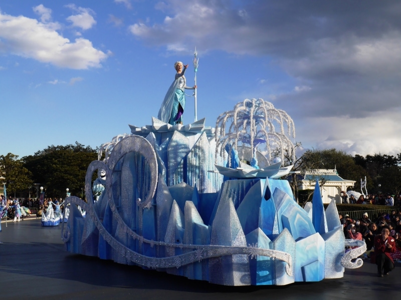 エルサのフロート