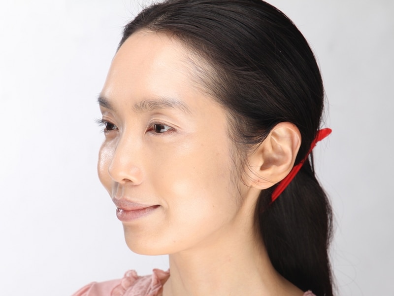 塗らないだけなのに自然な立体感