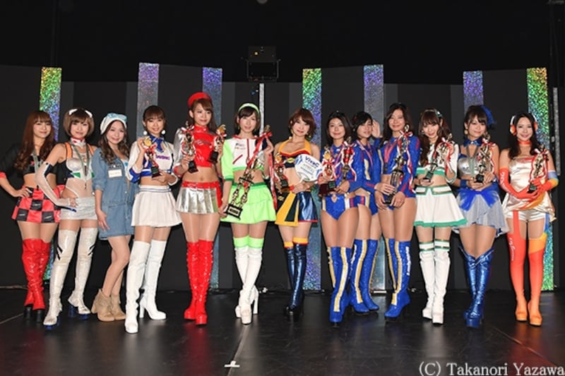 レースクイーン大賞各賞に輝いたみなさん