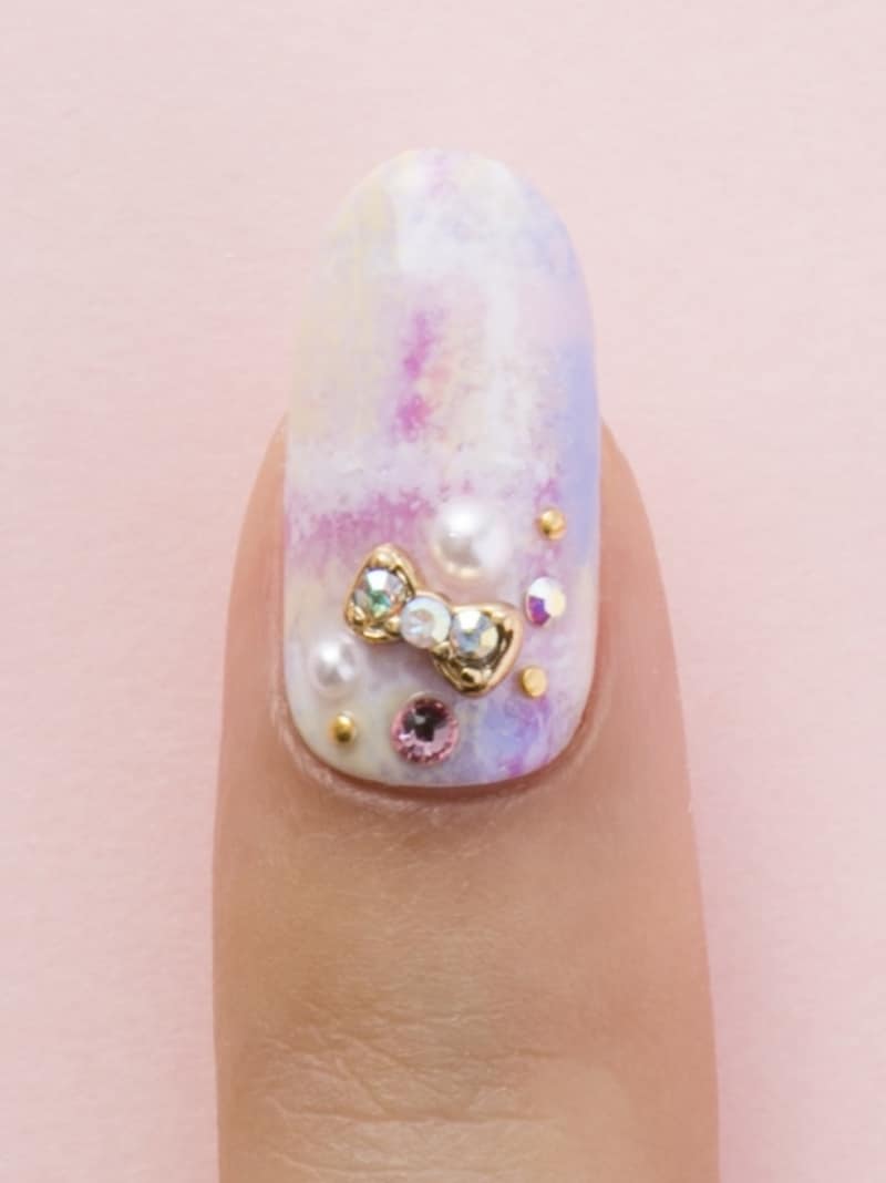 オーロラが輝くデザイン