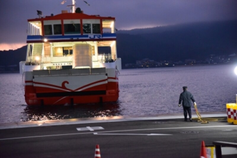 宮島へのフェリー