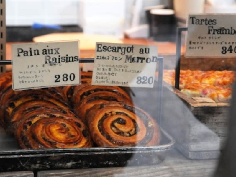 パンオレザンやエスカルゴ、発酵バターのクロワッサンもクオリティが高い