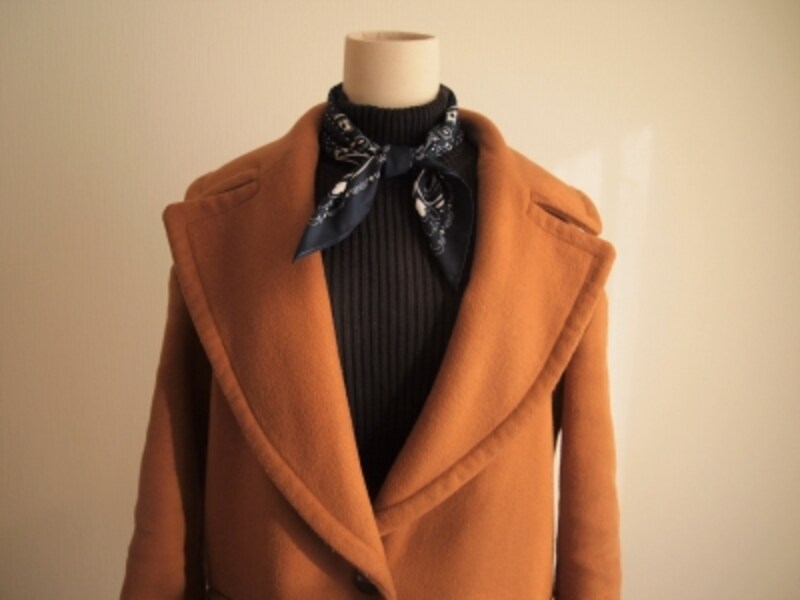 afterundefinedでもスカーフを一枚足すだけでオシャレ感が歴然。着ていても楽しい！