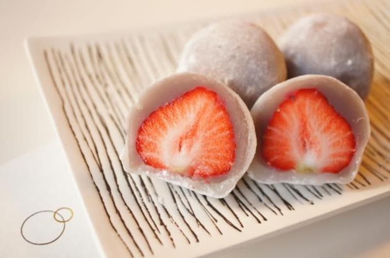 新宿伊勢丹「鈴懸」いちご大福