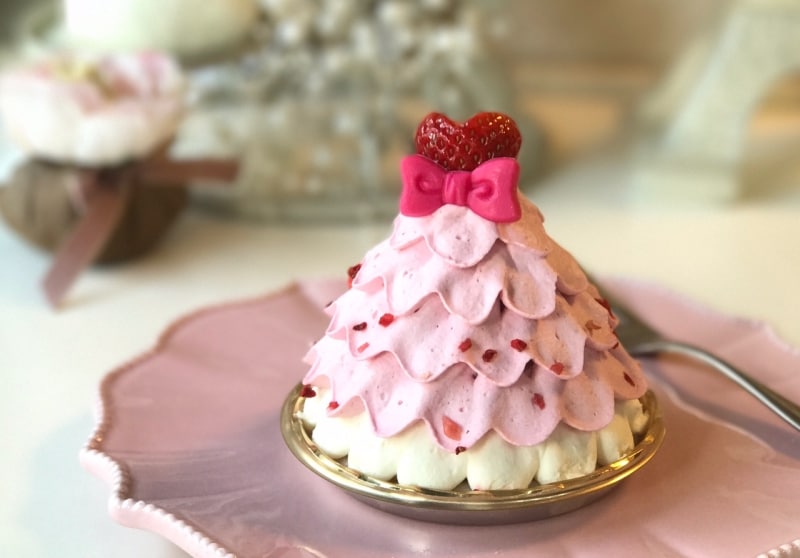 京王百貨店「銀のぶどう」ストロベリー・ドレス