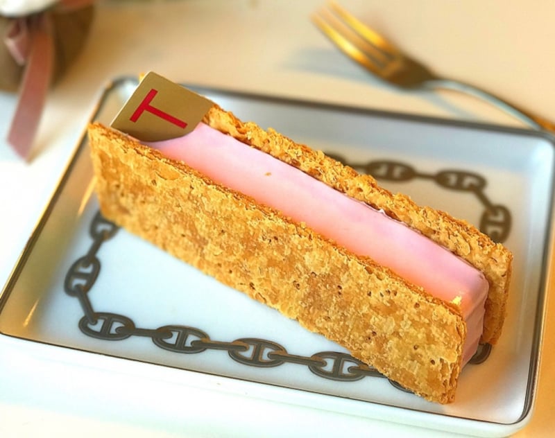 小田急百貨店「ミッシェル トロワグロ 」 ミルフィーユ フレーズ