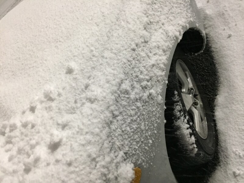 急な積雪にチェーンがない場合は？