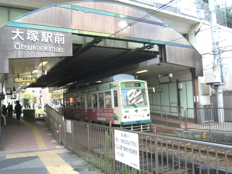 山手線と交差
