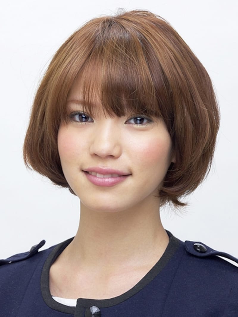 あごラインのショートボブ