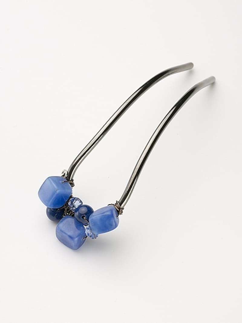 天然石が涼しげな印象