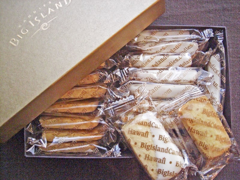 ハワイNo.1クッキーといわれるショートブレッドクッキー。フレーバーが豊富