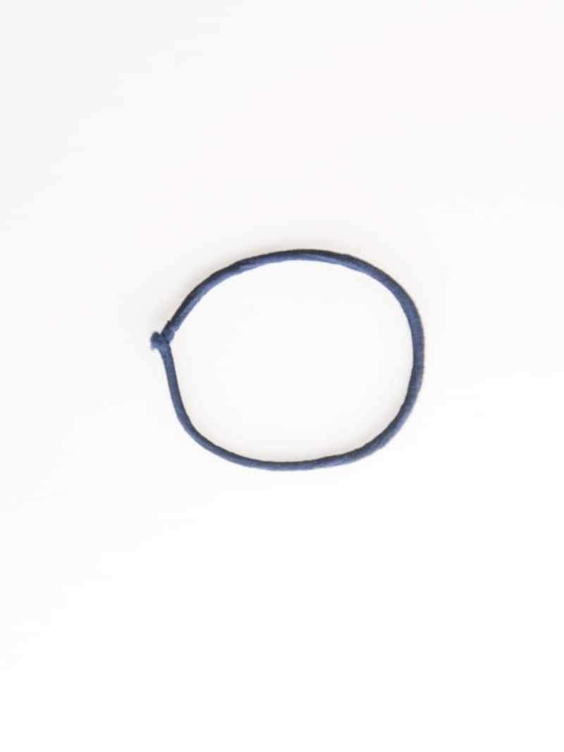 しっかり結べる太めの輪っかゴム