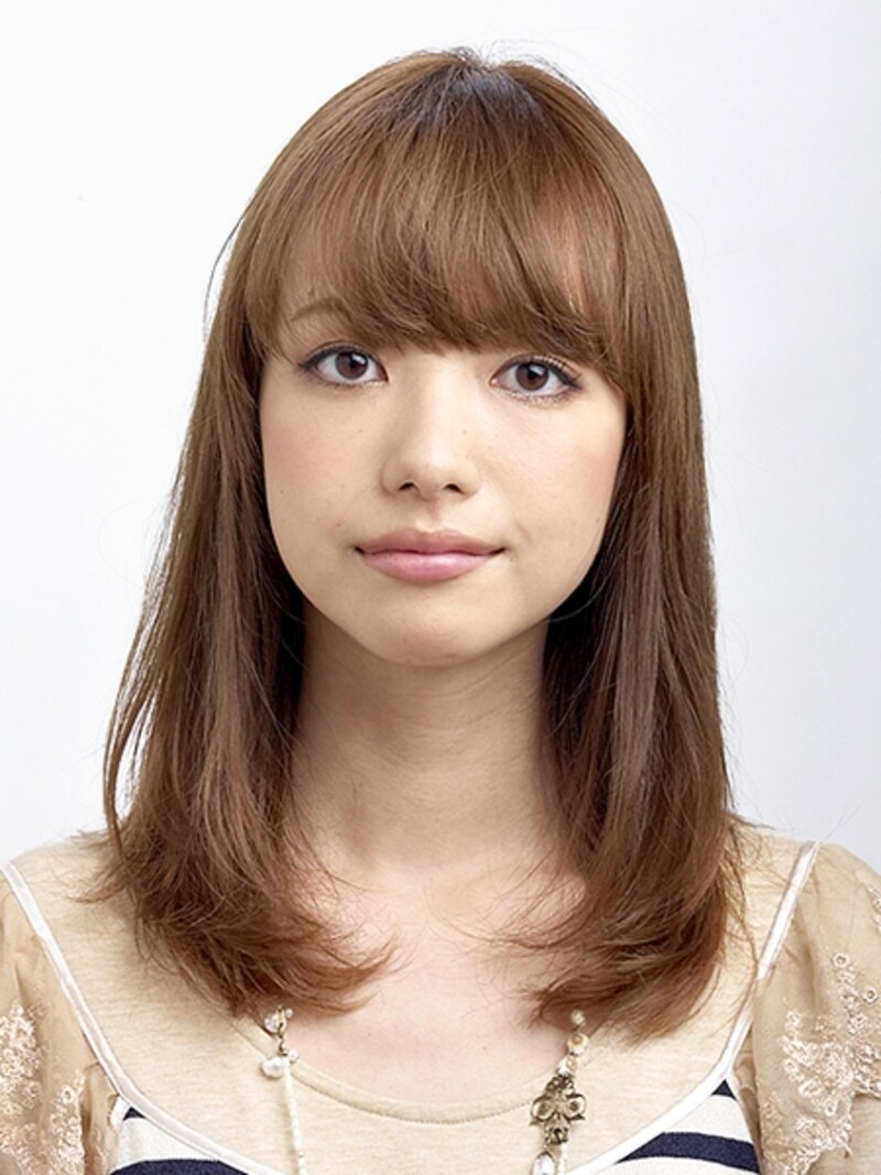 鎖骨下5センチのミディアム