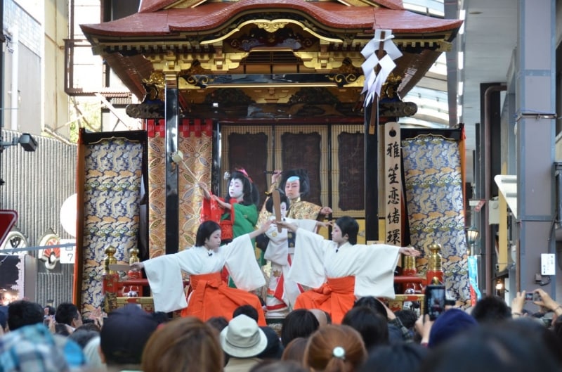長浜曳山まつりundefined子供歌舞伎