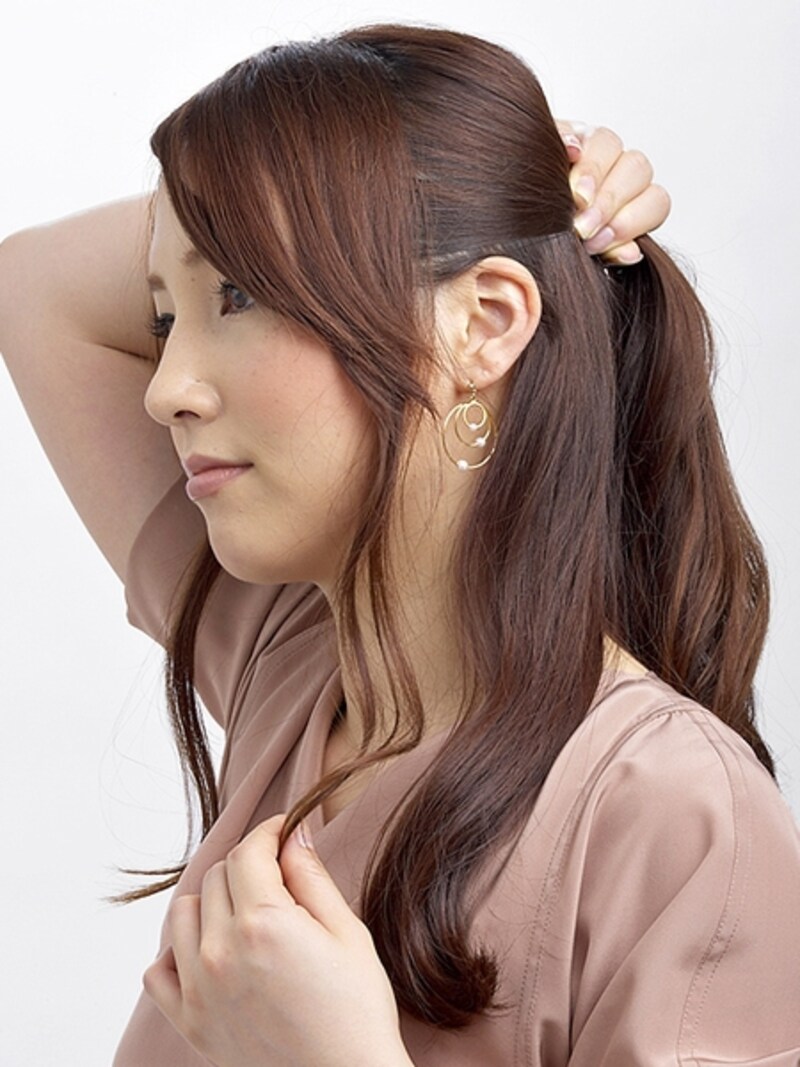 とりだす量が多い程カジュアルな印象に